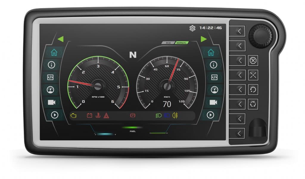 TOPCON OPUS A8s front view